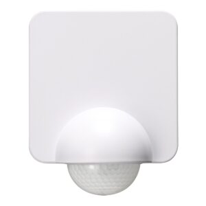 Judesio jutiklis PIR, 230Vac, 1200W, 8m, sieninis, IP54, baltas - Image 1