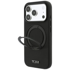 Tumi Ballistic dėklas su žiediniu stovu ir MagSafe funkcija, skirtas iPhone 18 Pro / 17 Pro, juodas - Image 2