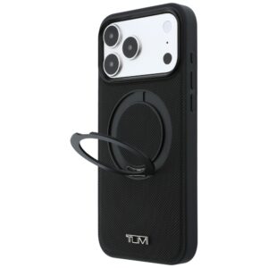 Dėklas Tumi Ballistic su žiediniu stovu MagSafe, skirtas iPhone 18 Pro Max / 17 Pro Max, juodas - Image 2