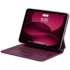 Case Typecase Edge with keyboard for iPad 11" (A16) 2025 / iPad 10.9" 2022 raspberry