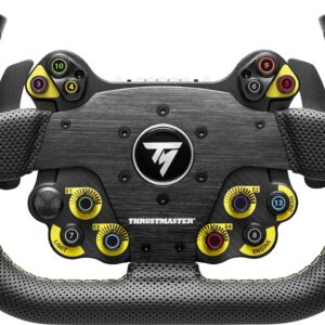 Thrustmaster EVO Racing 31U Leather Juoda, Geltona Vairas Analoginis / skaitmeninis PC, PlayStation 4, PlayStation 5, Xbox One, Xbox One S, Xbox One X, Xbox Series S, Xbox Series X