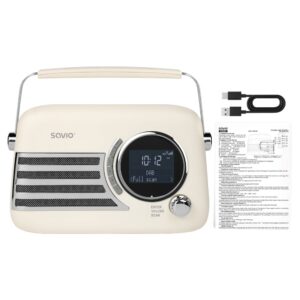 SAVIO RS-04 Nešiojamasis radijas, DAB+ - Image 2
