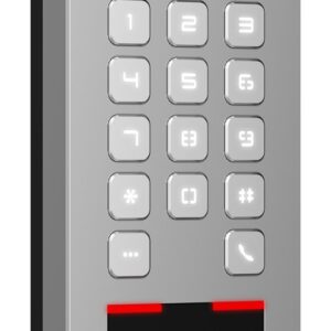 Hikvision DS-K1T502DBWX-CQR įėjimo kortelių skaitytuvas Įėjimo kontrolės terminalas Pilka - Image 2