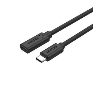 UNITEK C14086BK-1.5M USB kabelis USB 3.2 Gen 2 (3.1 Gen 2) USB C Juoda