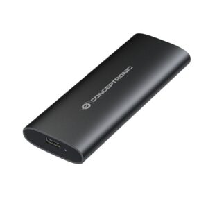 Conceptronic StreamVault DANTE04B saugojimo diskų korpusas SSD korpusas Juoda M.2 - Image 1