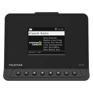 Telestar 5700400 radijo imtuvas Internetas Skaitmeninis Juoda - Image 2