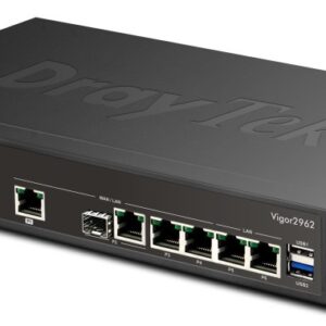 DrayTek Vigor 2962 laidinis maršrutizatorius 2.5 Gigabit Ethernet Juoda, Balta - Image 3