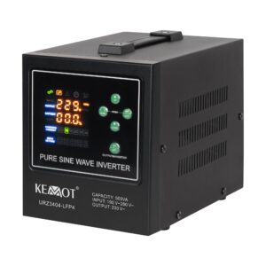 Nepertraukiamo maitinimo šaltinis 12V/230Vac 500VA/300W, UPS, sinusas, kilnojamas, PROsinus-500-LFP4