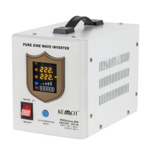 Nepertraukiamo maitinimo šaltinis 12V/230Vac 800VA/500W, UPS, sinusas, baltas, kilnojamas, PROsinus-800 - Image 1