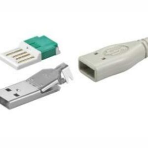 Kištukas USB A tipo kabelinis su apsauga - Image 1