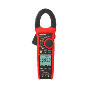 Profesionalios srovės matavimo replės, 1000V AC/DC, 600A AC/DC, 60MΩ, 60mF, 40MHz, 1000℃;  IP54; True RMS, UNI-T