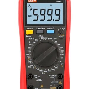 Skaitmeninis multimetras LCD;TRMS. NCV; (6000);VDC:0.1÷600mV,6V,60V,600V,1kV, UNI-T