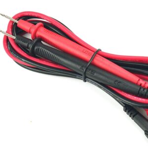 Multimetro laidai 0.9m, 115mm, CAT III 1000V/CAT IV 600V 10A, EN 61010-031 A1: 2015, UNI-T