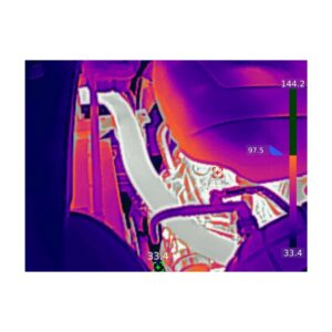 Profesionali termovizorinė kamera, 256x192, -20-550°C, 56°×42.2°, 25Hz, 3.5' IPS display, IP54, Wi-Fi, UNI-T