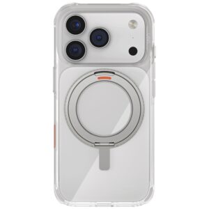UNIQ Swivix Case for iPhone 17 Pro 360 Rotating Kickstand Transparent - Image 2