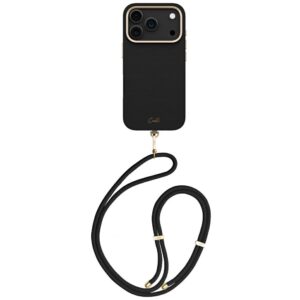 UNIQ Coehl Mirelle case for iPhone 17 Pro Magnetic Charging ebony