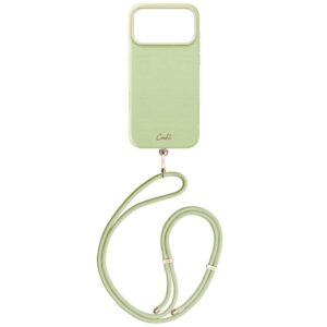 UNIQ Coehl Mirelle Case for iPhone 17 Pro Max Magnetic Charging Green - Image 2
