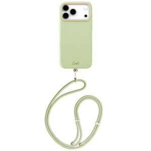 UNIQ Coehl Mirelle Case for iPhone 17 Pro Max Magnetic Charging Green