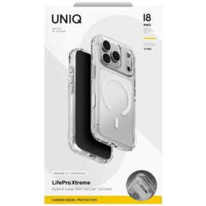 Case UNIQ LifePro Xtreme for iPhone 18 Pro / 17 Pro Magclick Charging transparent - Image 7