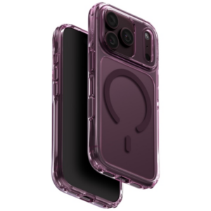 Dėklas UNIQ LifePro Xtreme, skirtas iPhone 18 Pro / 17 Pro, su Magclick įkrovimu, bordo spalvos