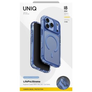 Dėklas UNIQ LifePro Xtreme, skirtas iPhone 18 Pro / 17 Pro, su Magclick įkrovimu, mėlynas - Image 7