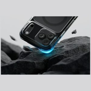 Dėklas UNIQ LifePro Xtreme, skirtas iPhone 18 Pro Max / 17 Pro Max, su Magclick įkrovimu, dūminės spalvos - Image 7