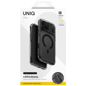 Dėklas UNIQ LifePro Xtreme, skirtas iPhone 18 Pro Max / 17 Pro Max, su Magclick įkrovimu, dūminės spalvos - Image 8