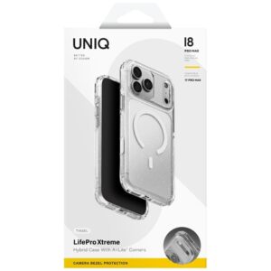 Dėklas UNIQ LifePro Xtreme skirtas iPhone 18 Pro Max / 17 Pro Max Magclick Charging przezroczysty/brokat - Image 7