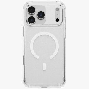 Dėklas UNIQ LifePro Xtreme skirtas iPhone 18 Pro Max / 17 Pro Max Magclick Charging przezroczysty/brokat