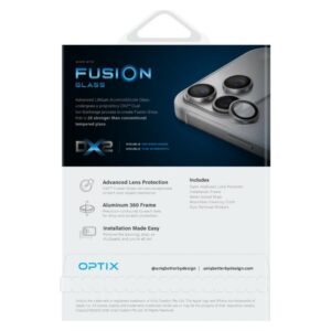 UNIQ Optix AluGuard (DX2) Camera Lens Protector for iPhone 18 Pro / iPhone 18 Pro Max black - Image 6