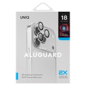 UNIQ Optix AluGuard (DX2) Camera Lens Protector for iPhone 18 Pro / iPhone 18 Pro Max silver - Image 5