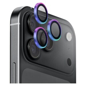 UNIQ Optix AluGuard (DX2) Camera Lens Protector for iPhone 18 Pro / iPhone 18 Pro Max iridescent