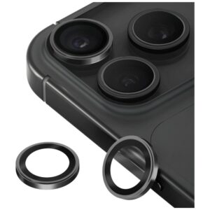 UNIQ Optix Prime Camera Lens Protector for iPhone 18 Pro / iPhone 18 Pro Max graphite