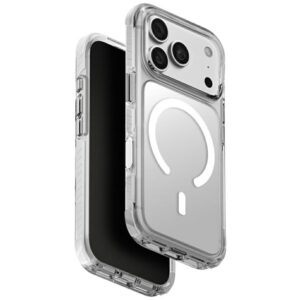 Dėklas UNIQ Combat skirtas iPhone 18 Pro / 17 Pro Magclick Charging biały