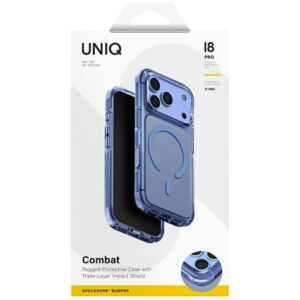 Dėklas UNIQ Combat skirtas iPhone 18 Pro / 17 Pro Magclick Charging niebieski - Image 7