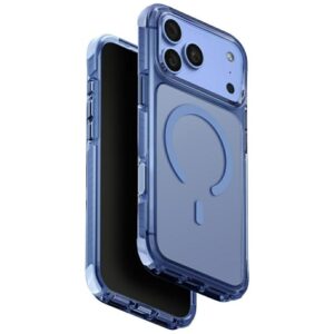 Dėklas UNIQ Combat skirtas iPhone 18 Pro Max / 17 Pro Max Magclick Charging niebieski