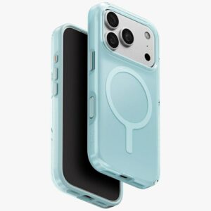 Dėklas UNIQ Clario skirtas iPhone 18 Pro / 17 Pro Magclick Charging miętowy