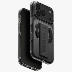 Dėklas UNIQ Heldro Air skirtas iPhone 18 Pro / 17 Pro Magclick Charging tinted smoke