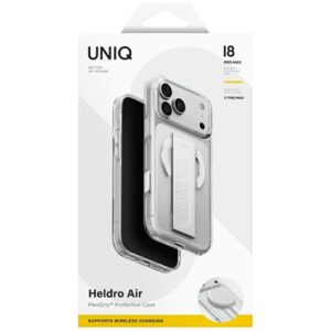 Dėklas UNIQ Heldro Air skirtas iPhone 18 Pro Max / 17 Pro Max Magclick Charging przezroczysty - Image 8