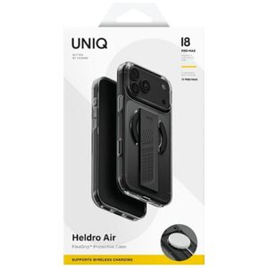 Dėklas UNIQ Heldro Air skirtas iPhone 18 Pro Max / 17 Pro Max Magclick Charging tinted smoke - Image 9