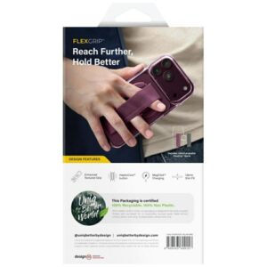 Dėklas UNIQ Heldro Air skirtas iPhone 18 Pro Max / 17 Pro Max Magclick Charging burgundowy - Image 8