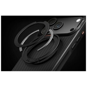 Dėklas UNIQ Keva Mov skirtas iPhone 18 Pro Max / 17 Pro Max Magclick Charging juodos spalvos - Image 8