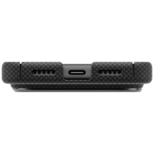 Dėklas UNIQ Keva EDGE skirtas iPhone 18 Pro /    17 Pro Magclick Charging juodos spalvos - Image 4