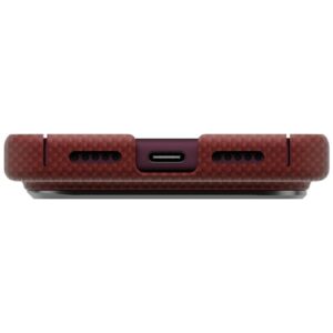 Dėklas UNIQ Keva EDGE skirtas iPhone 18 Pro / 17 Pro Magclick Charging czerwony - Image 4