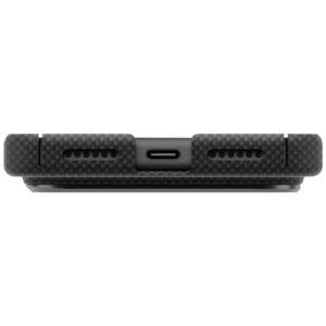 Dėklas UNIQ Keva EDGE skirtas iPhone 18 Pro Max  / 17 Pro Max Magclick Charging juodos spalvos - Image 4