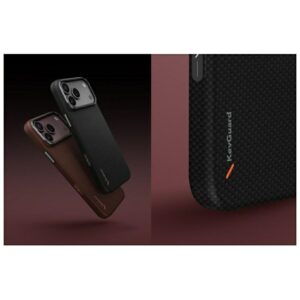 Dėklas UNIQ Keva EDGE skirtas iPhone 18 Pro Max  / 17 Pro Max Magclick Charging juodos spalvos - Image 8