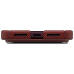 Dėklas UNIQ Keva EDGE skirtas iPhone 18 Pro Max  / 17 Pro Max Magclick Charging czerwony - Image 4