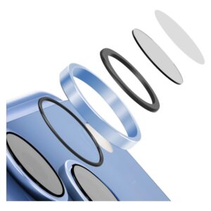 UNIQ Optix AluGuard (DX2) Camera Lens Protector for iPhone 18 Pro / iPhone 18 Pro Max blue - Image 2