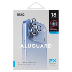 UNIQ Optix AluGuard (DX2) Camera Lens Protector for iPhone 18 Pro / iPhone 18 Pro Max blue - Image 5