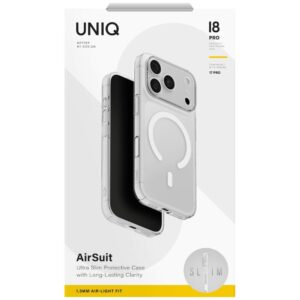 Case UNIQ Airsuit for iPhone 18 Pro / 17 Pro Maglick Charging transparent - Image 6